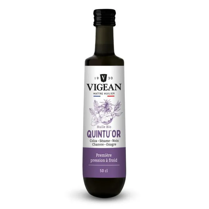 Huile quintuor bio 50 cl