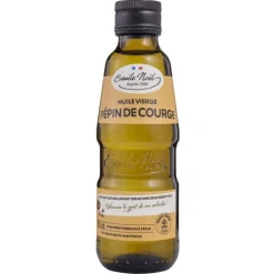 Huile vierge de pépin de courge Bio - 25 cl