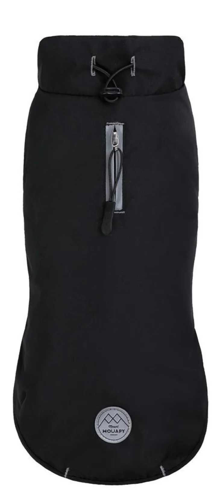 Imper noir pour chien Wouapy basic taille XXS