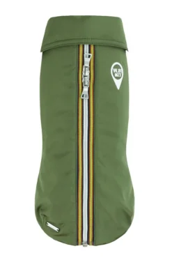 Imper pour chien coloris kaki Wouapy GPS - Taille 46