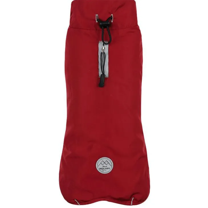 Imperméable pour chien rouge polyester Basic Wouapy – Taille L