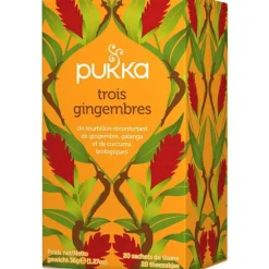 Infusion Trois gingembres 20 infusettes