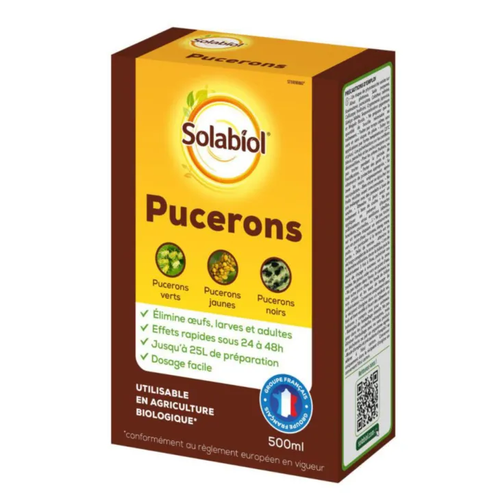 Insecticide contre les pucerons Solabiol - 500 ml