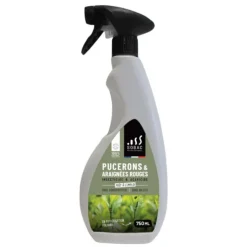 Insecticide et acaricide pucerons araignées rouges 100 % naturel Sobac - 750 ml