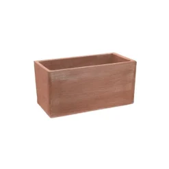 Jardinière Moderne de 13,5 L en terre cuite 38 x 19 x 19 cm