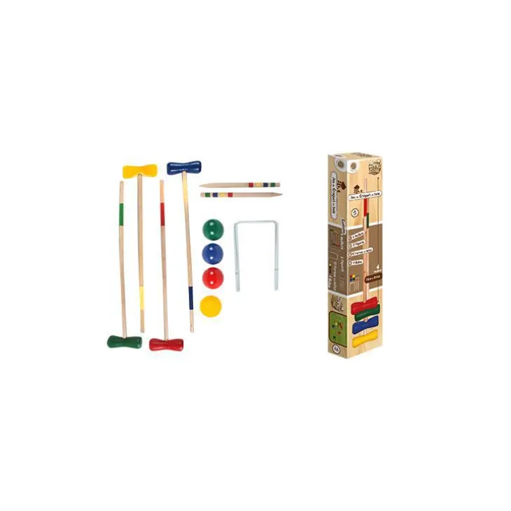 Jeu de croquet bois à partir de 6 ans