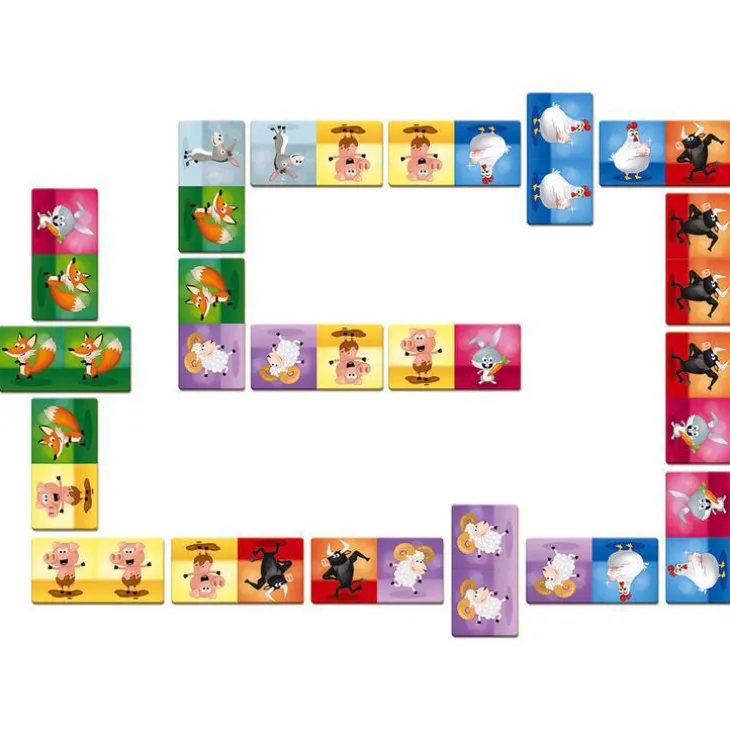 Jeu de dominos rigolooo – 3 à 7 ans