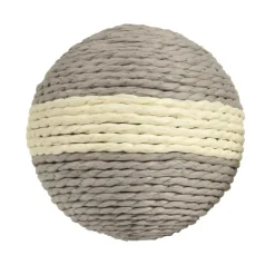 Jouet à griffer pour chat coloris gris Bobby Boule - ? 10 cm