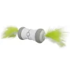 Jouet électronique pour chat coloris blanc double spinner EBI