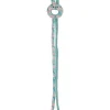 Jouet pour chat coloris bleu feuille Zolux porte Ethi'cat - 9,5 x 2,2 x 59,5 cm