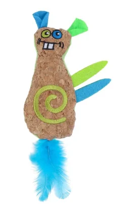 Jouet pour chat coloris multicolore Wouapy Stranger Tourbillon - 12 x 9 x 3 cm