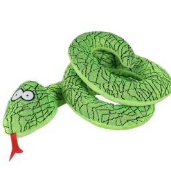 Jouet pour chien coloris vert peluche serpent Coockoo Reggie - 140 x 10 x 10 cm