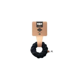 Jouet pour chien corde tressée noir Ben XS - 13 x 13 cm