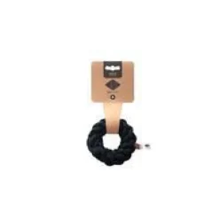 Jouet pour chien corde tressée noir Ben XS - 13 x 13 cm