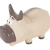 Jouet sonore pour chien en latex El Toro beige 16,5 cm