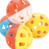 Jouets avec grelot pour chat coloris multicolore Zolux - Ø 3 cm x 4
