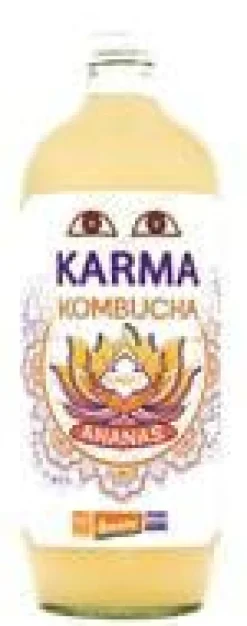 Karma kombucha sunset ananas bio en bouteille de verre Karma - 1 litre