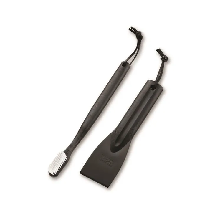 Kit de 2 pièces de nettoyage Weber en plastique noir 25 cm