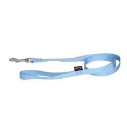 Laisse Nylon Uni pour chat coloris bleu - 120 cm