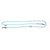 Laisse ronde 3 positions coloris turquoise - 1,3x190 cm