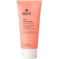 Lait coporel au beurre de karité et à l'aloe vera Bio Avril - 200 ml