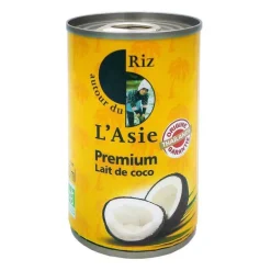 Lait de coco 17% MG bio 160ml