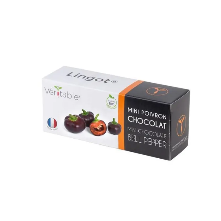 Lingot Mini poivron chocolat bio