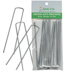 Lot de 10 agrafes – 16x3 cm