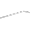 Lot de 6 pailles courbées en verre avec le goupillon Ah Table