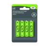 Lot de 4 piles AA - 5,05 x 1, 45 x 1,45 cm