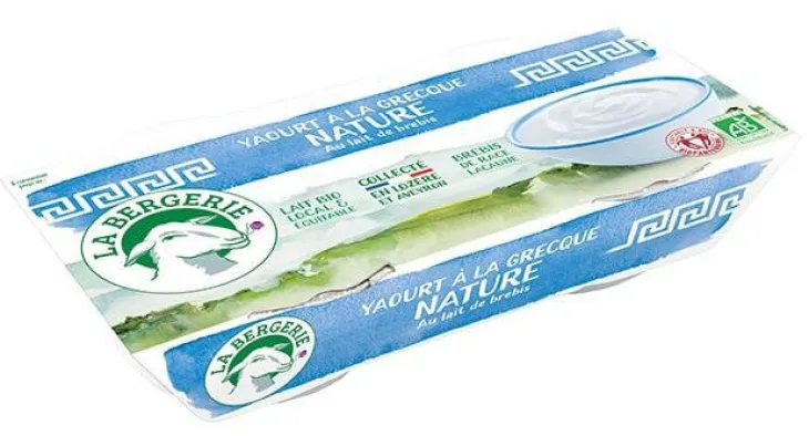 Lot de 2 yaourts à la grecque Brebis La Bergerie - 2 x 125 g