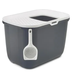 Maison de toilette gris Savic Hop In - 58,5 x 39 x 39,5 cm