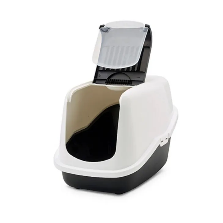 Maison de toilette Nestor Savic blanc noir