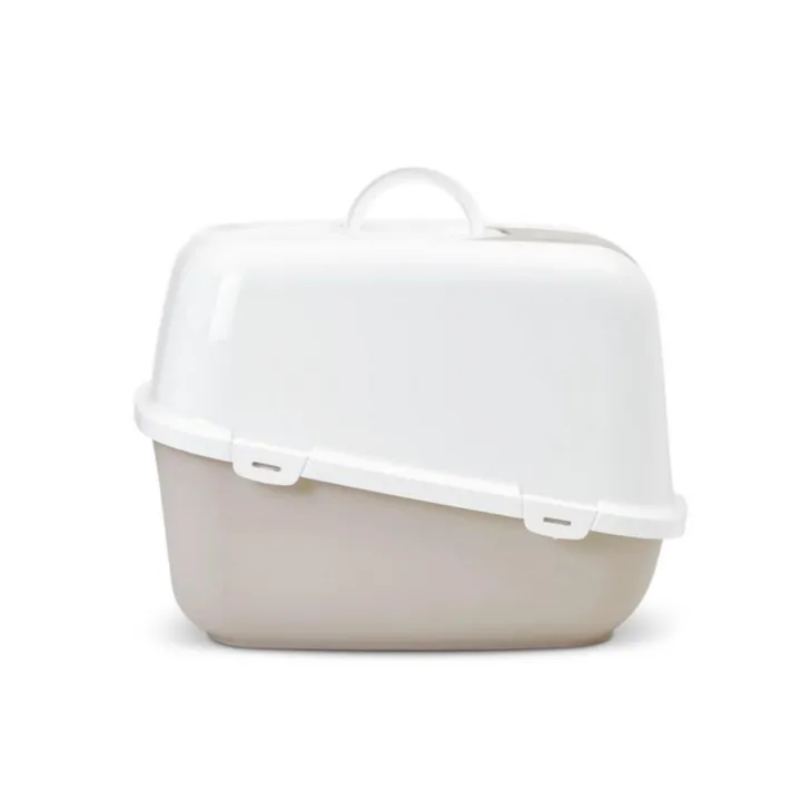 Maison de toilette pour chat Nestor Jumbo beige