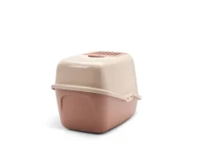 Maison de toilette pour chat coloris champagne Savic Nestor - 56 x 39 x 38,5 cm