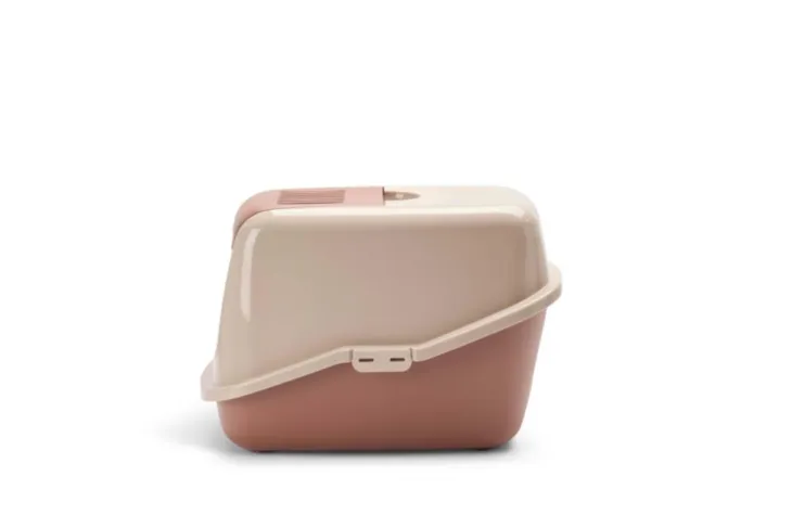 Maison de toilette pour chat coloris champagne Savic Nestor - 56 x 39 x 38,5 cm