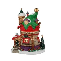 Maison d'elfe pour village de Noël Lemax Santa's Wonderland Elf Lane n°2