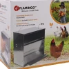 Mangeoire automatique coloris gris Timo L Flamingo - 50 x 42,5 x 50 cm