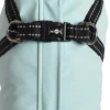 Manteau pour chien coloris bleu glacier avec harnais intégré Bobby Tom - Taille 40M