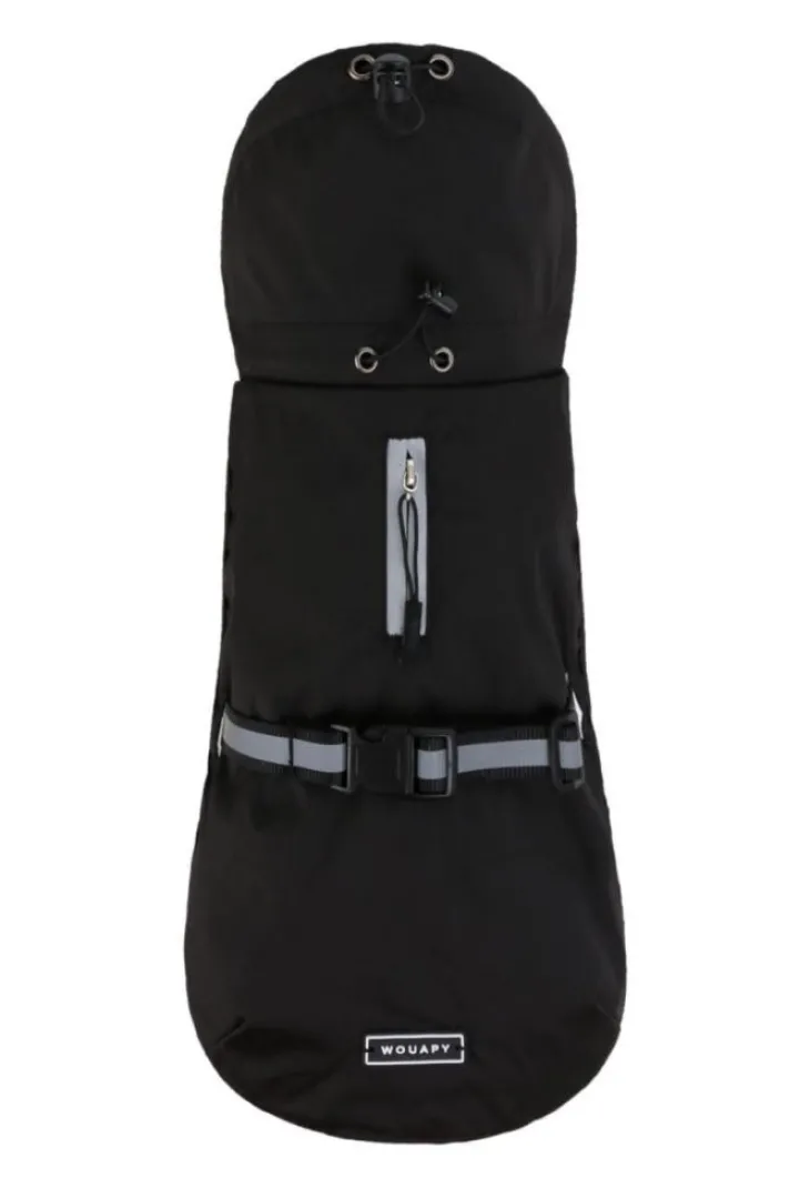 Manteau pour chien coloris noir Wouapy All Seasons - Taille 34