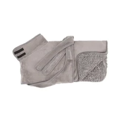 Manteau ultra absorbant pour chien coloris gris Scruffs Noodle - Taille M
