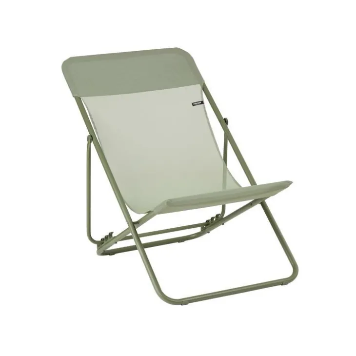 Maxi Transat Colorblock Batyline® Moss tube Lafuma Mobilier - 62 x 83 x 94 cm
