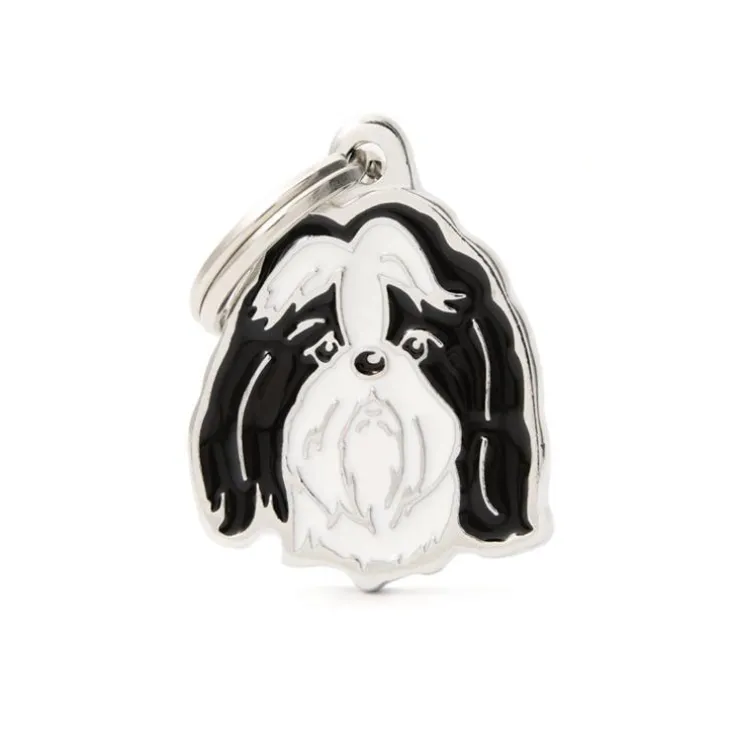 Médaille friends pour shih tsu en métal
