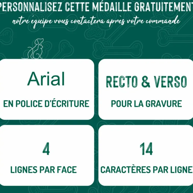 Médaille hushtag carré métallisé en aluminium