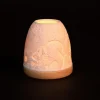 Mini-igloo lumineux en verre à motifs écureuils Bernard Grange