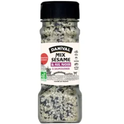 Mix bio sésame et ail noir Danival - 45 g