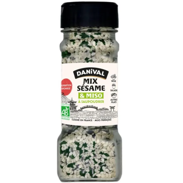 Mix bio sésame et miso Danival - 45 g