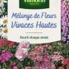 Mélange de fleurs Vivaces Hautes Vilmorin - graines à semer
