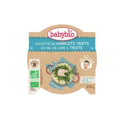 Mon Assiette Légumes et Truite bio 230 g BABYBIO