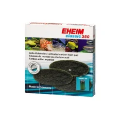 Mousses charbon actif pour filtre classic, EHEIM - lot de 3